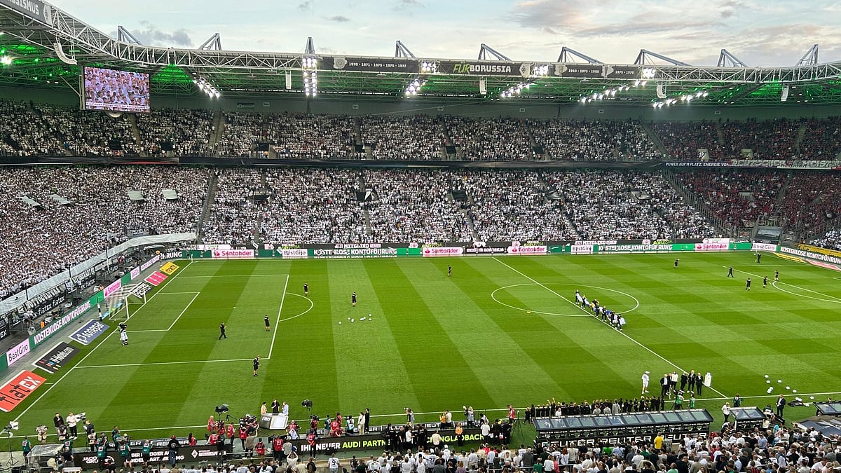Photo: X | Hany Danial : Football stadium in Germany.